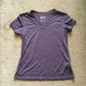 Nike V-Neck Regular Dri-Fit Tee Shirt L